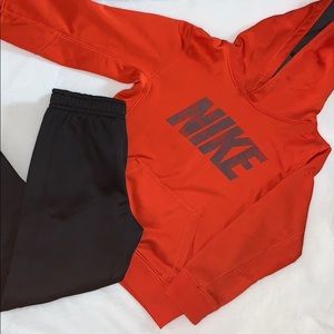 Nike Sweatshirt and Sweatpants Outfit